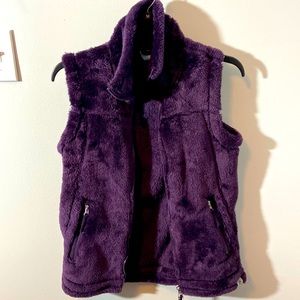 Purple Faux Fur Vest